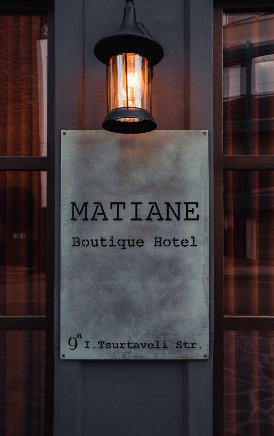 Matiane Boutique Hotel Tbilisi Exteriör bild